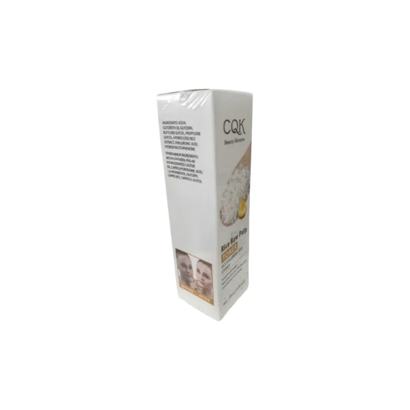 Tónico Facial Aclarante Y Suaviza Cqk Pulpa De Arroz 120ml