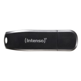 Intenso Speed Line 128 GB Memory Stick USB 3.2 Gen 1x1 Black Pack of 1