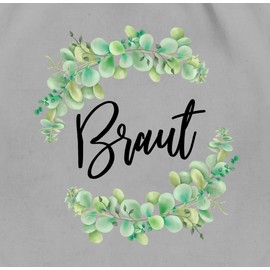 Shirtracer - Gym Bag Backpack - JGA Stag Night Women - Bride Eucalyptus, 03 Light Grey, Unit size