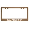 MVP Rose Gold License Plate Frame for Clarity