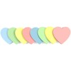 Early Buy 3x3 Heart Shape Sticky Notes 8 Pads/Pack, 75