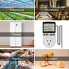 KETOTEK Digital Temperature Controller Thermostat Outlet Plug 240V with Sensor
