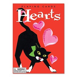 eeBoo Hearts Playing Card Game