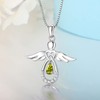 FJ Necklaces for Women Guardian Angel Necklace Pendant 925 Sterling