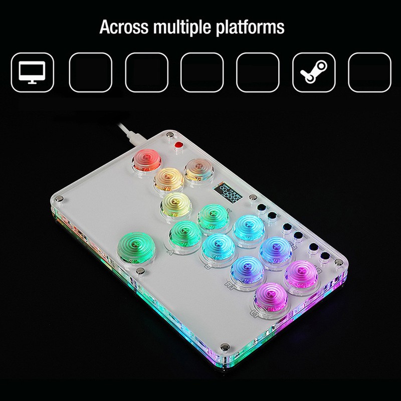 Arcade Stick 13 Keys All Button Arcade Controller with Custom