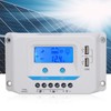 Solar Charge Controller Panel PWM 30A Household ABS Shell LCD