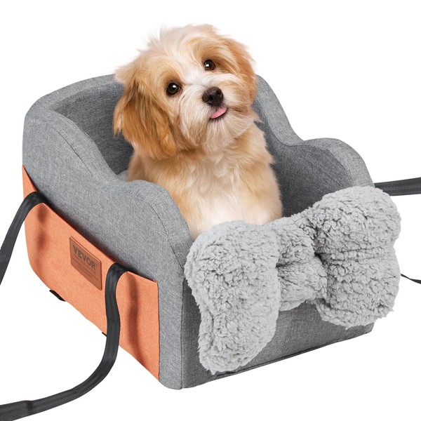 VEVOR Console Dog Car Seat, Center Console Dog Booster Seat