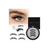 Magnetic False Eyelashes, Classic Style, With Clip