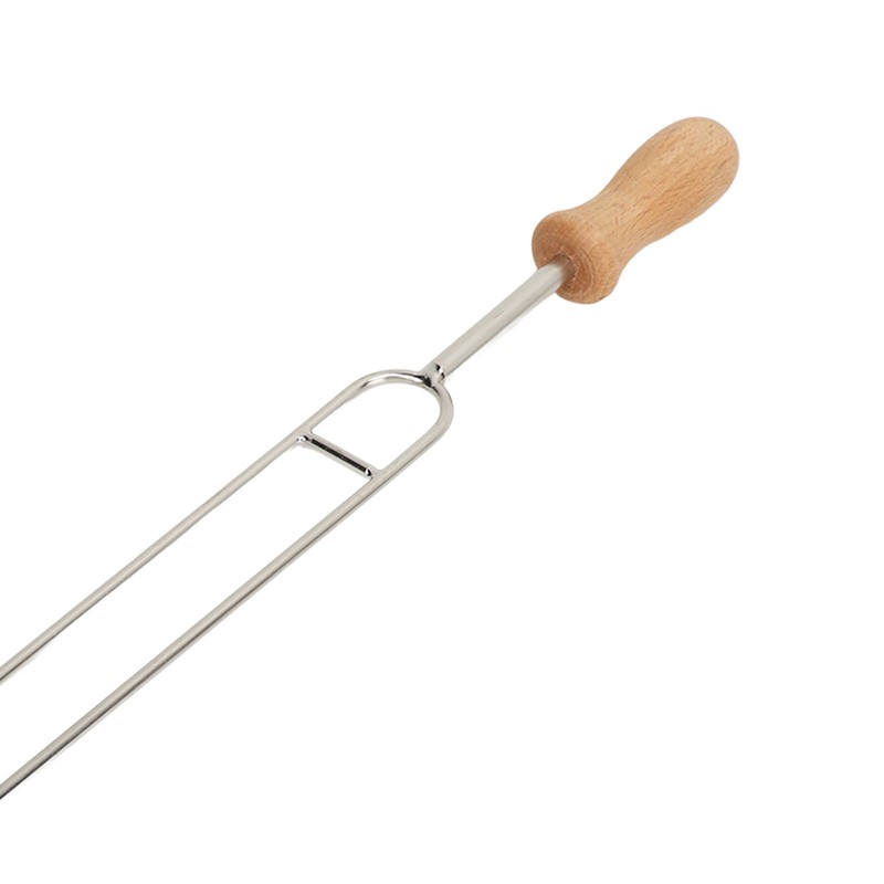 8 Pcs Stainless Steel Barbecue Fork Roasting Stick with Temperature