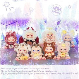 CALEMBOU Doll Blind Box, KIMMON Answer Series Plush Doll Mysterious Toys, Anime Plushes Soft Stuffed Toys  Birthday Gifts for Girl:_KM-Answer-6PC