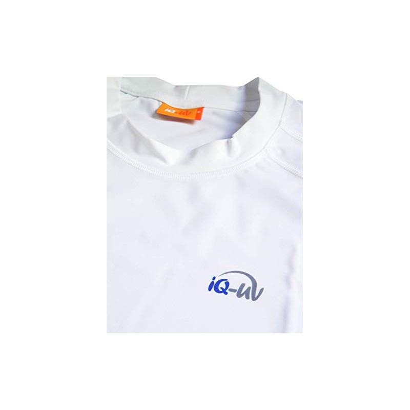 iQ-Company Men's Long-Sleeved Shirt, UV protection 300, Loose Fit, white