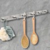 DGYB Coat Rack Wall Mount 6 Brushed Nickel Coat Hooks