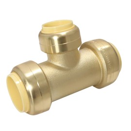 1 Pcs XFITTING Push Fit 1" x 1" x 3/4" Push Fit Reducing Tee