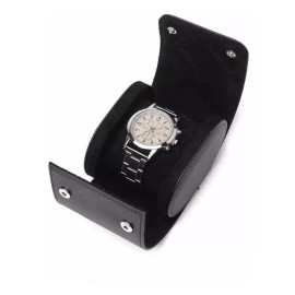 Estuchelandia Estuche Case Rigido Caja De Cuero Pu Para Reloj De Pulsera