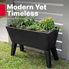 Step2 Tremont Raised Planter, Large Planters for Outdoor Plants, Gardening