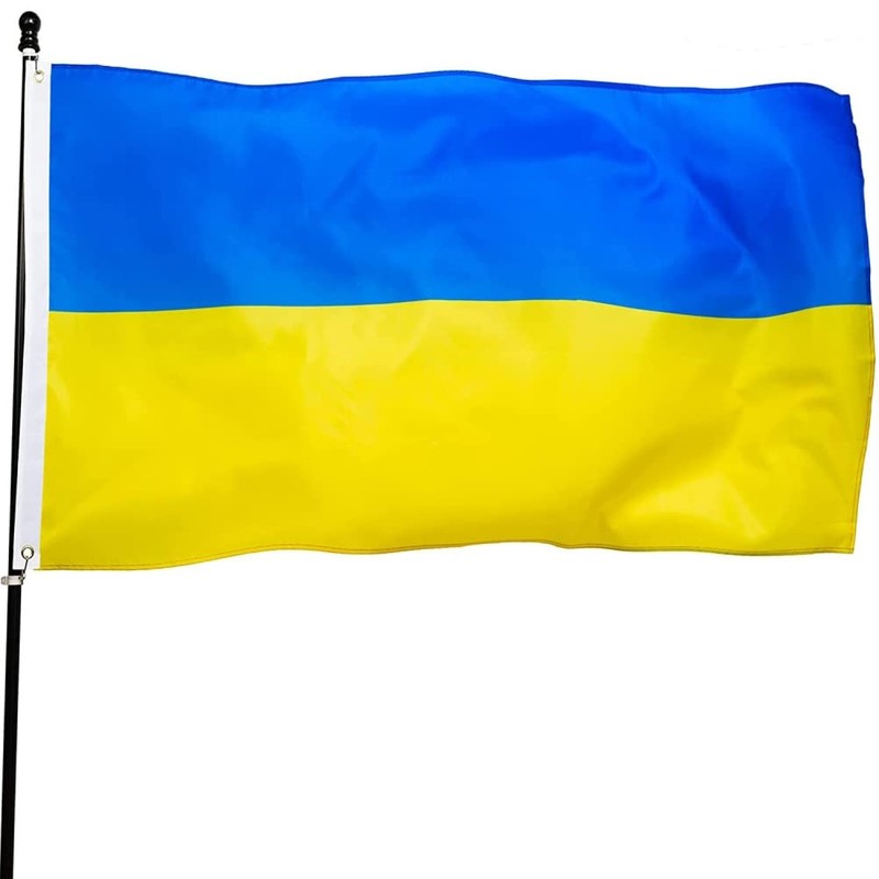 TeeFly Ukraine Flag 90 x 150 cm Ukrainian Flags with