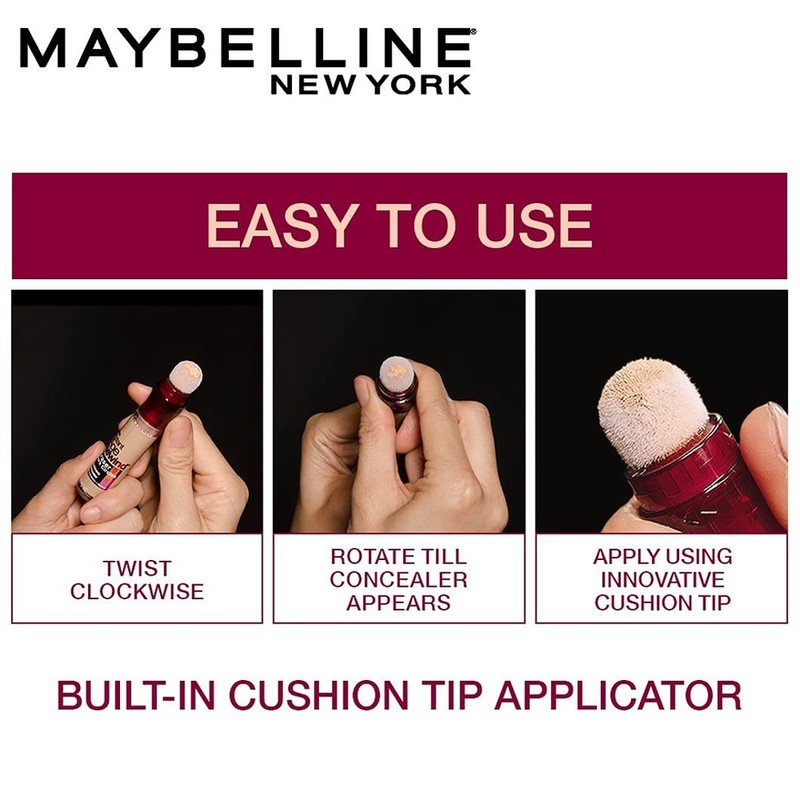 MAYBELLINE Instant Concealer, 110, Natural Brightness (Pink Type), 0.2 fl
