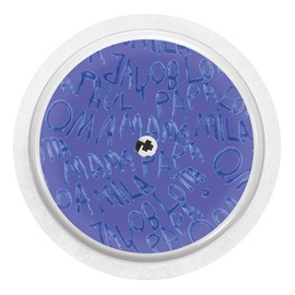 2X Write - Sticker Skin for Freestyle Libre Sensor Color Blau