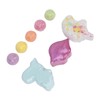 8pcs Bubble Bath Ball Set Different Shapes Fragrance Exfoliating Refreshing