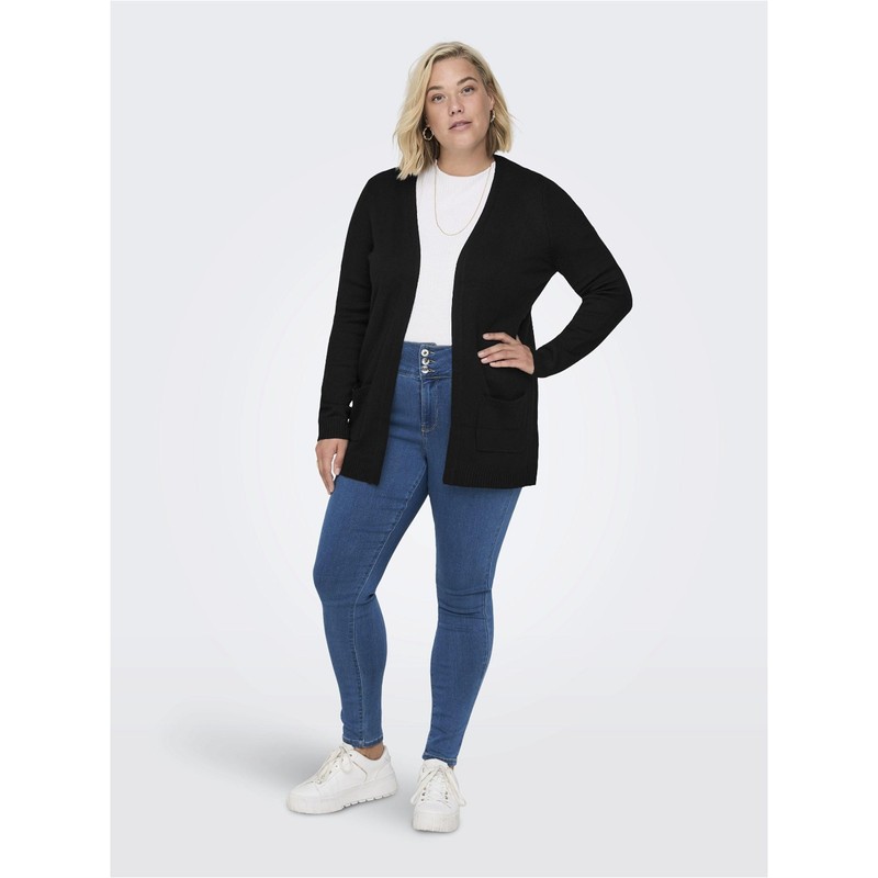 ONLY Caresly L/S Open Cardigan KNT Noos Women's Cardigan, black
