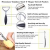 Potato Peelers Vegetable Peeler - Premium Stainless Steel Y-Shaped Rotatable
