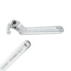 SEIWEI Adjustable C Wrench 32-76 mm Hook Wrench Tool Chrome