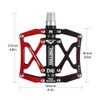 Mountain Bike Pedals Lightweight Aluminum Bicycle Pedals MTB Road Bike
