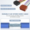 Universal ISO Car Radio Stereo Wiring Harness Adapter, Car Audio