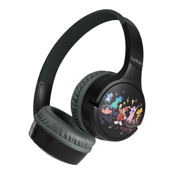 Belkin SOUNDFORM Mini AUD002qcRD-DY Children's Wireless Headphones Headset, Built-in Calling