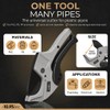 KLRStec ProSlice 4200 Professional PVC Pipe Cutter Set (42mm /