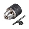 sourcing map Drill Chucks, 1.5-10mm Capacity 3/8-24 UNF Threaded with