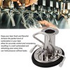 Pyhodi Stainless Steel 1.5in 3 Clamp Corny Keg Lid, Carbonation