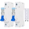 CHONTIG MCB C50 50A Miniature 1 Pole Circuit Breaker 2
