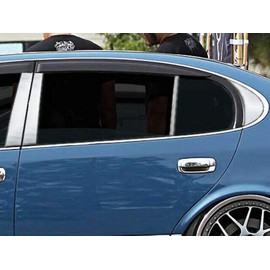 QAA is Compatible with 1999-2005 Lexus Gs300 8 Piece Stainless Pillar Post Trim PP20108