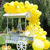 FOTIOMRG 120pcs 5 inch Yellow Balloons, Small Yellow Latex Party