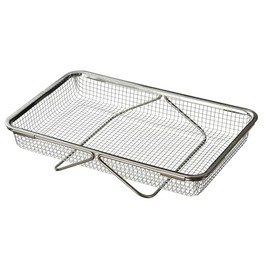 Leye Mesh Drainer Basket, Regular Size, Stainless Steel, Width 18.9 inches (48 cm), Large Capacity Design, For Drying Dishes and Cookware, Made in Japan