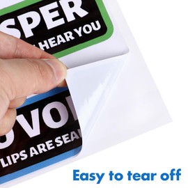 SEWACC Stickers for Classroom Voice Level Wall Sticker Decoration Poster for Classroom Behavior Chart for Classroom Voice Level Chart