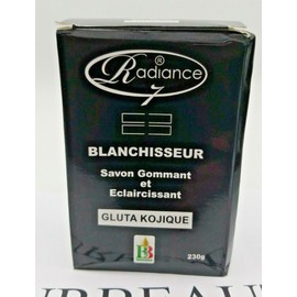 B&B LABORATOIRES RADIANCE 7 BLANCHISSEUR EXFOLIATING AND LIGHTENING SOAP GLUTA KOJIC 230 G
