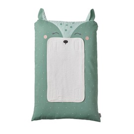VERTBAUDET Biche Green Printed Changing Mat Cover 72 x 49 cm