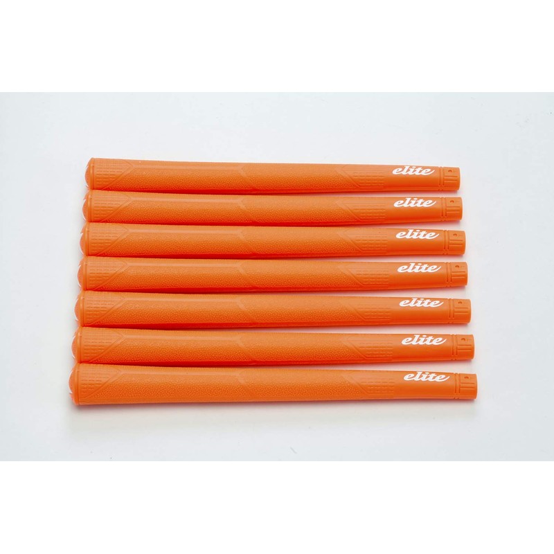 elitegrips A50 Star Golf Grips, Set of 7, Wild Orange