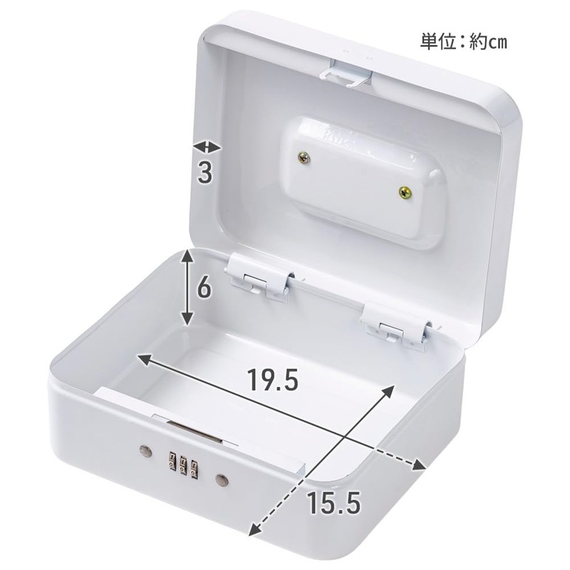 UPstore Mini Handheld Safe Safe for Home Use, Dial, Bills,