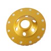 Diamond Segment Grinding Wheel Disc #100 Grit 100mm*4.5mm 6 Holes