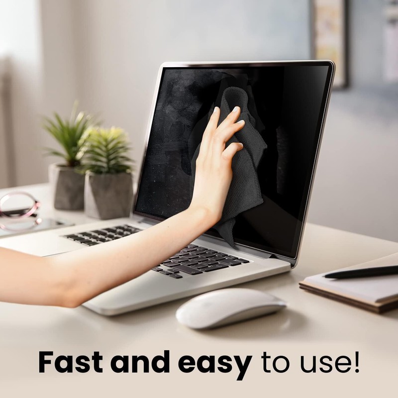 Eveo Screen Cleaner Kit With Microfiber Cloth For Tvs Laptops