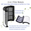 360° Combi Glass 2-in-1 HEPA+Carbon Replacement Filter for Dyson TP07