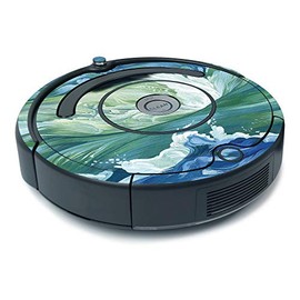 MightySkins Skin for iRobot Roomba 675 Minimal Coverage - Cyclone Wave | Protective, Durable, and Unique Vinyl Decal wrap Cover | Easy to Apply, Remove, and Change Styles | Made in The USA