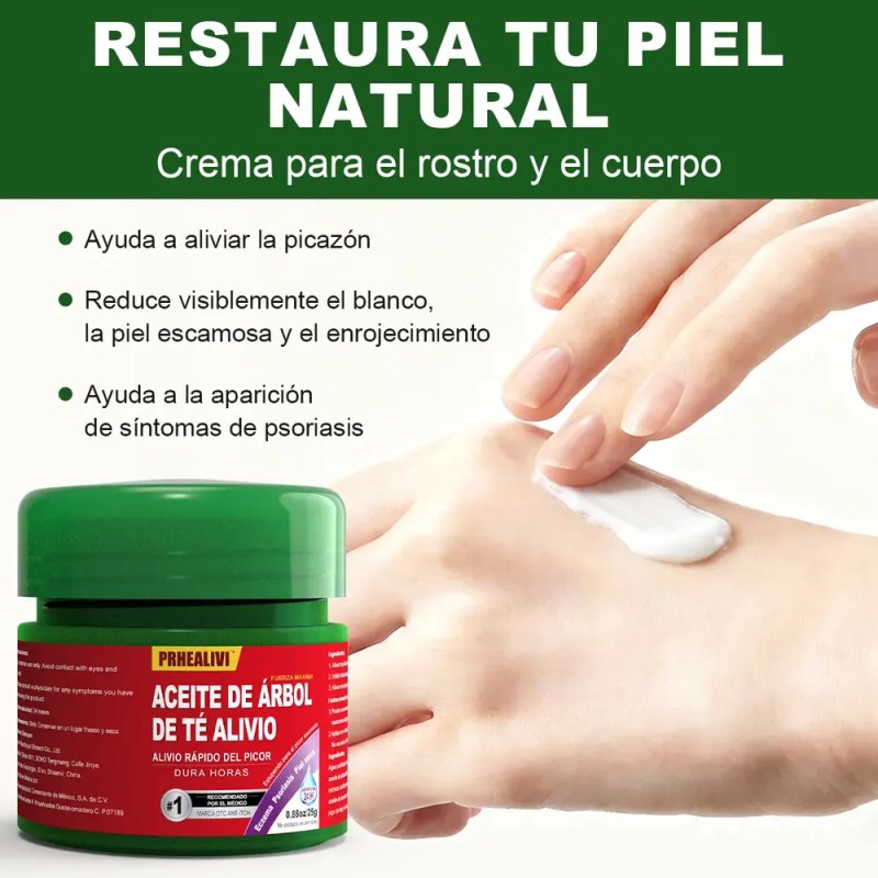 Crema Para Eczema Alivio De La Picazón E Irritación 25g
