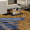 EFEALL Motorhome Step Doormat, Buckle Closure, Adjustable Carpet, Step RV,