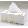 Queen-b Tissue Case, Marble Gold Box, Tissue Holder, Cover Case,
