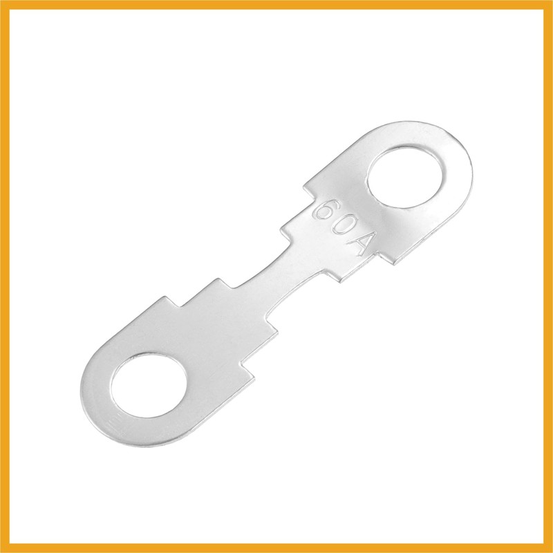 Partuto 5pcs 60A 12V High Current Strip Fuses for Auto