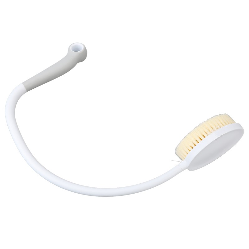 Curved Back Scrubber U Shaped Bendable Back Bath Brush with